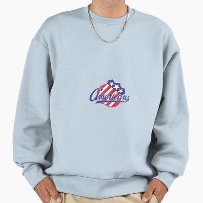 Rochester Americans Logo Sweatshirt - Novelty Apparel for Adults - T-Shirt, Sweatshirt, Hoodie