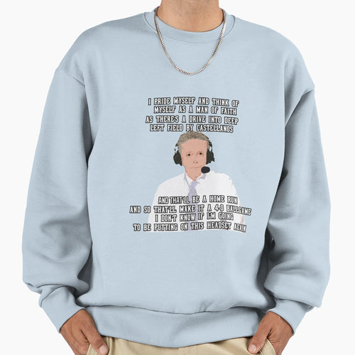 Thom Brennaman Castellanos Home Run Call Sweatshirt - Graphic Print Unisex - T-Shirt, Sweatshirt, Hoodie