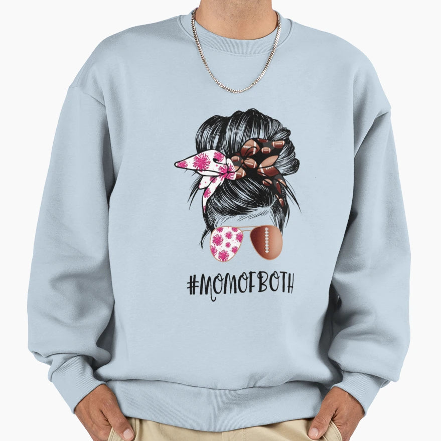 Womans Mother Both Cheer Nad T-Shirt - Casual Everyday Wear Men Women - T-Shirt, Sweatshirt, Hoodie