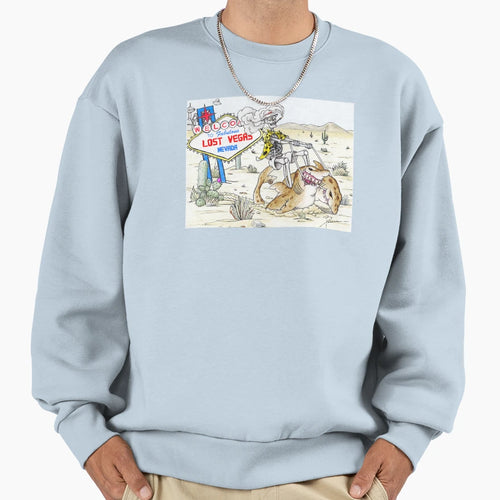 Lost Vegas Sweatshirt - Unique Graphic Unisex - T-Shirt, Sweatshirt, Hoodie