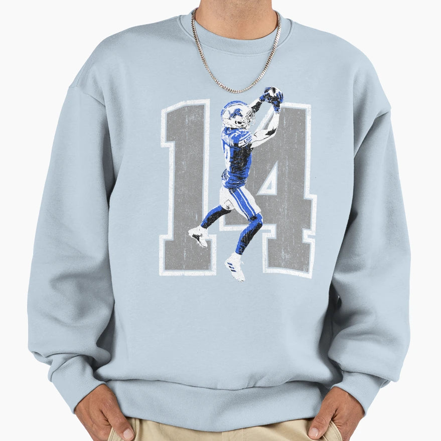 Amon Ra St Brown Sweatshirt - Fun Novelty Design for Adults - T-Shirt, Sweatshirt, Hoodie