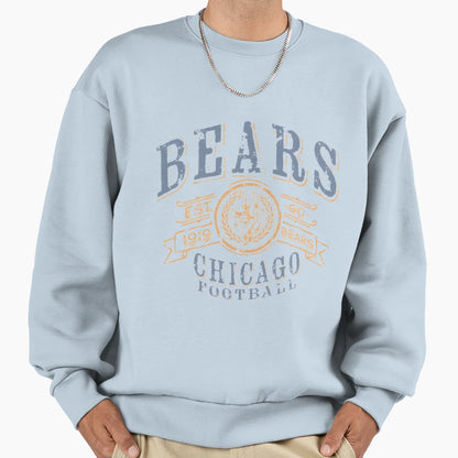 Bears Football Sweatshirt - Casual Everyday Wear Men Women - T-Shirt, Sweatshirt, Hoodie