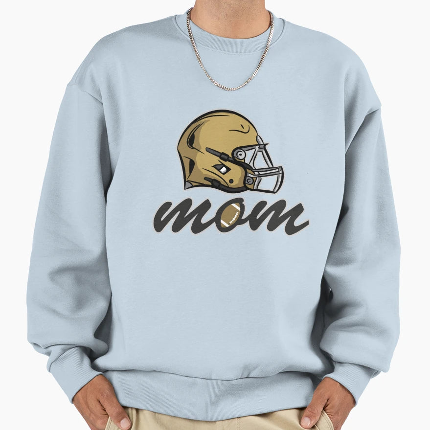 Football Mom Sweatshirt - Aesthetic Graphic for Adults - T-Shirt, Sweatshirt, Hoodie