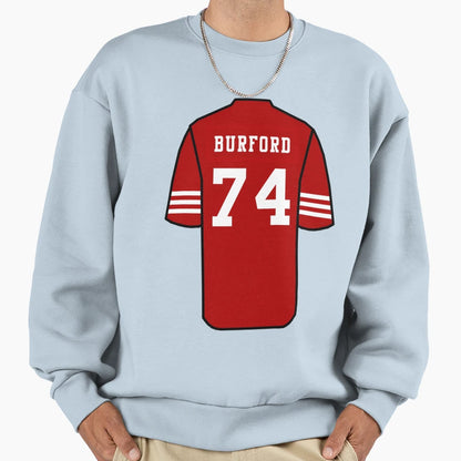 Spencer Burford Jersey Sweatshirt - Minimalist Print Unisex - T-Shirt, Sweatshirt, Hoodie