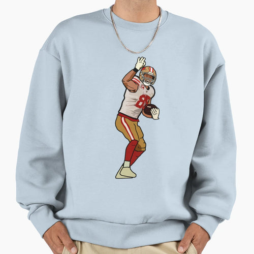 GK Touchdown Celebration San Francisco T-Shirt - Custom Art Print Unisex - T-Shirt, Sweatshirt, Hoodie