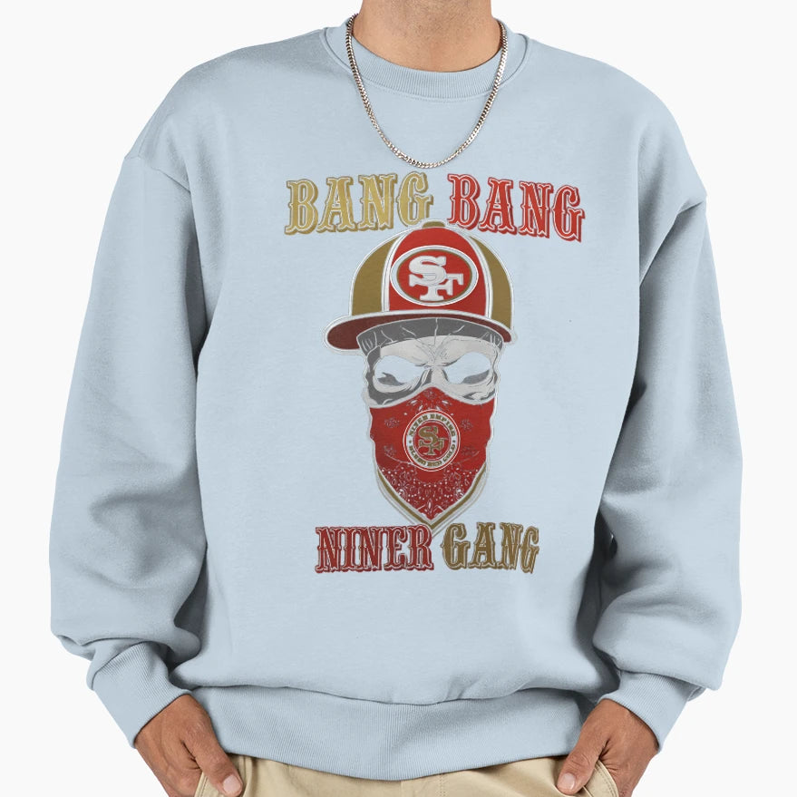 49Ers Football Sweatshirt - Graphic Print for Adults - T-Shirt, Sweatshirt, Hoodie