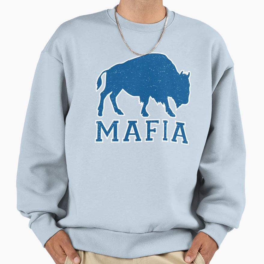 Bills Mafia Iii Football Fan Sweatshirt - Aesthetic Graphic Men Women - T-Shirt, Sweatshirt, Hoodie