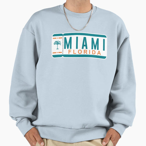 Miami Ticket Alternate 2 Sweatshirt - Novelty Apparel Men Women - T-Shirt, Sweatshirt, Hoodie