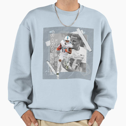 Jaylen Sport Waddle Football Paper Sweatshirt - Graphic Print for Adults - T-Shirt, Sweatshirt, Hoodie