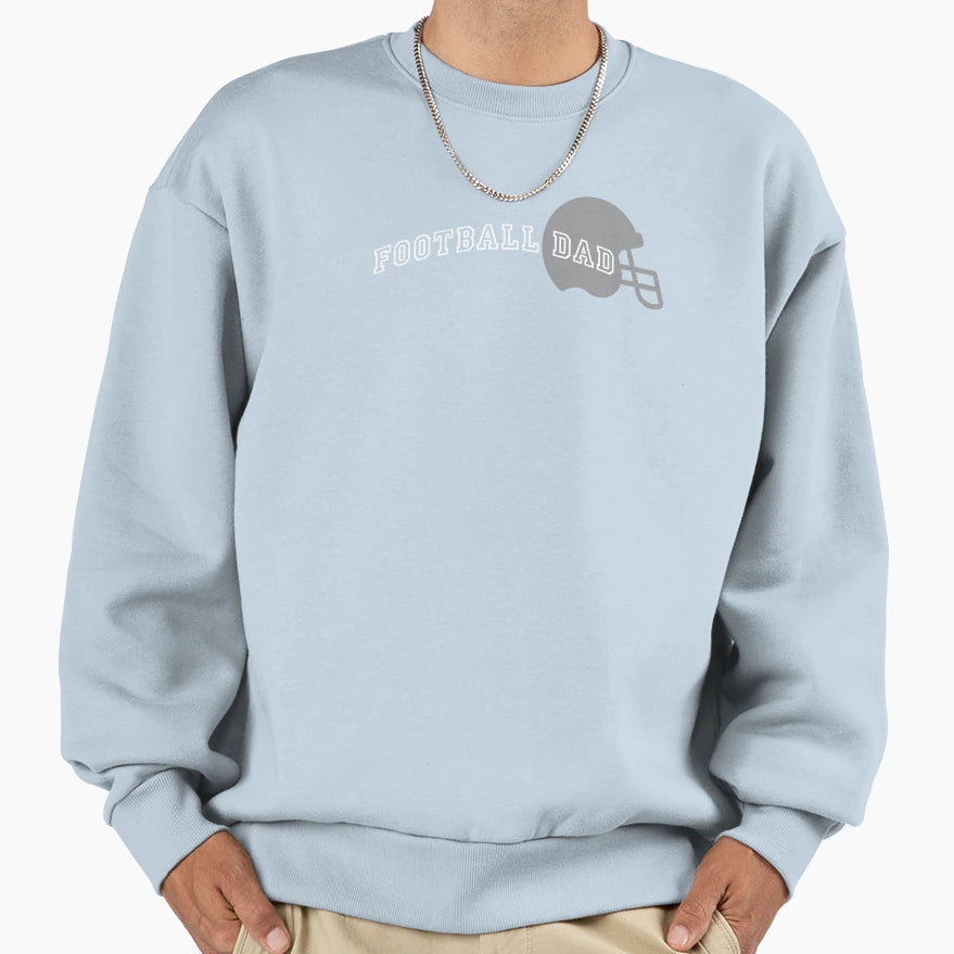 Football Dad Sweatshirt - Novelty Apparel Unisex - T-Shirt, Sweatshirt, Hoodie