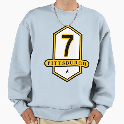 Big Ben White Emblem Sweatshirt - Casual Everyday Wear Men Women - T-Shirt, Sweatshirt, Hoodie