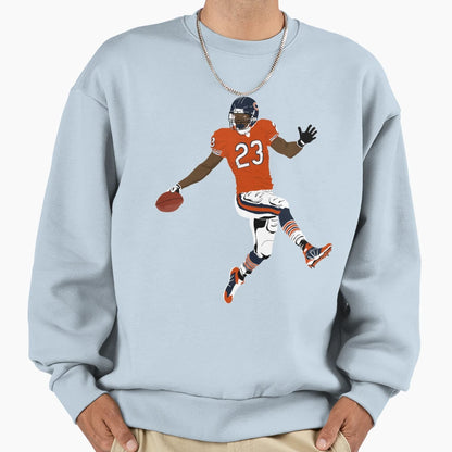 Devin Hester High Step Drawing Sweatshirt - Casual Everyday Wear Unisex - T-Shirt, Sweatshirt, Hoodie
