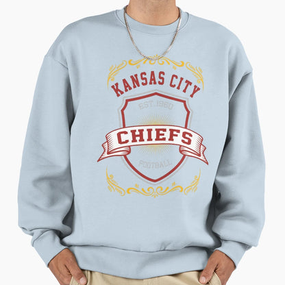 Art Kansas City Chiefs Sweatshirt - Minimalist Print Unisex - T-Shirt, Sweatshirt, Hoodie