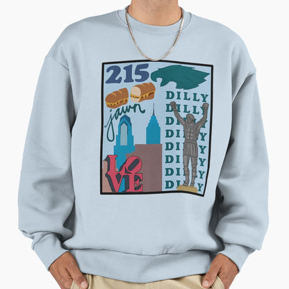Philadelphia Sweatshirt - Novelty Apparel Unisex - T-Shirt, Sweatshirt, Hoodie