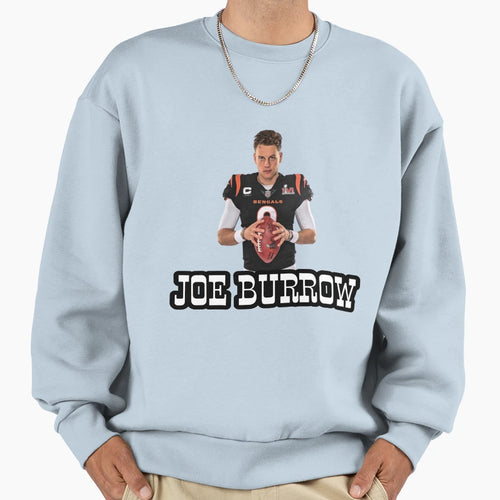 Joe Borrow Funny Photo Stiker Sweatshirt - Casual Everyday Wear Men Women - T-Shirt, Sweatshirt, Hoodie