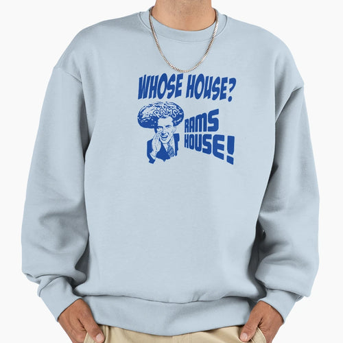 Rams House Sweatshirt - Minimalist Print for Adults - T-Shirt, Sweatshirt, Hoodie