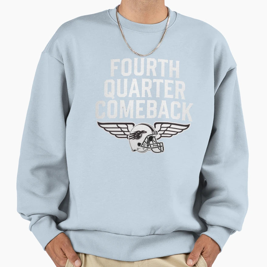 Fourth Quarter Comeback Sweatshirt - Casual Everyday Wear for Adults - T-Shirt, Sweatshirt, Hoodie
