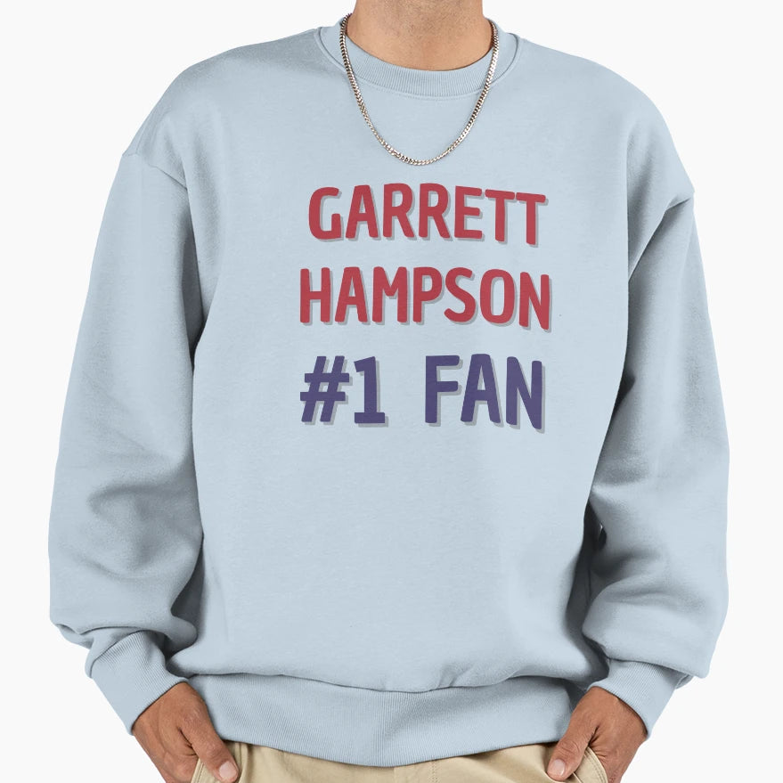 Garrett Hampson 1 Fan Sweatshirt - Streetwear Style for Adults - T-Shirt, Sweatshirt, Hoodie