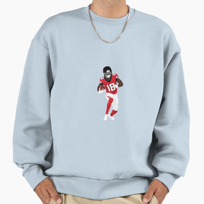 Calvin Ridley Sweatshirt - Trendy Graphic Men Women - T-Shirt, Sweatshirt, Hoodie