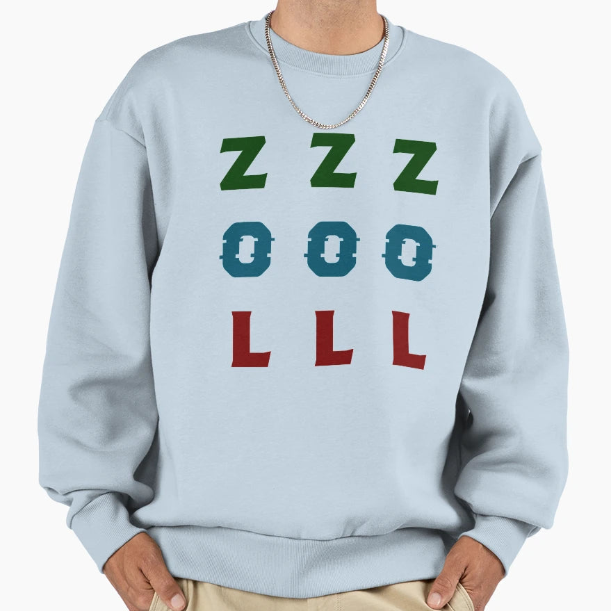 Colorful Triple Zol Sweatshirt - Trendy Graphic Unisex - T-Shirt, Sweatshirt, Hoodie