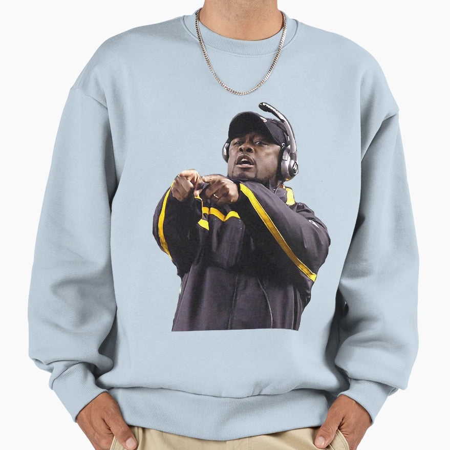 Mike Tomlin Sweatshirt - Unique Graphic Men Women - T-Shirt, Sweatshirt, Hoodie
