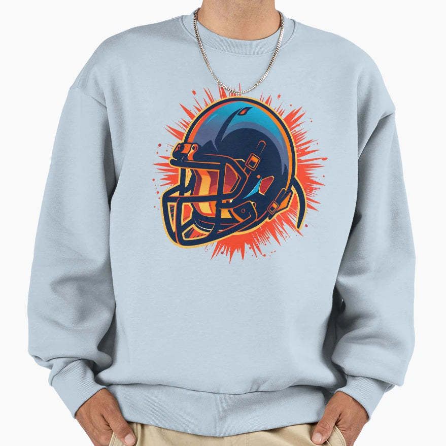American Football Sweatshirt - Graphic Print for Adults - T-Shirt, Sweatshirt, Hoodie