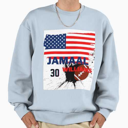 30 Jamaal Williams Sweatshirt - Trendy Graphic Unisex - T-Shirt, Sweatshirt, Hoodie