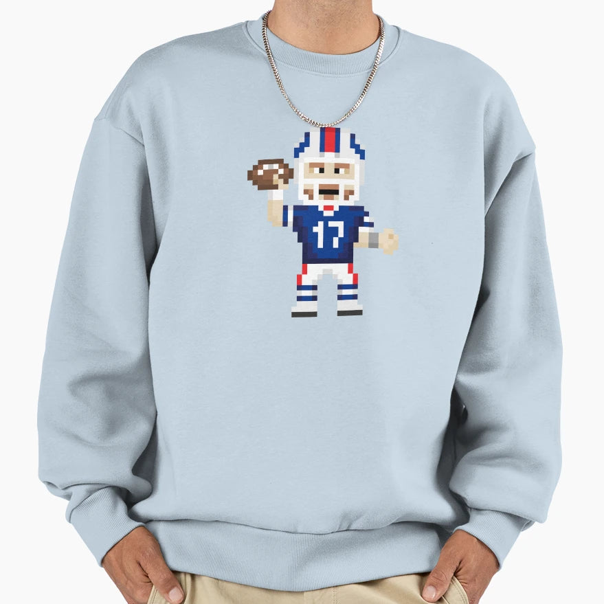 8 Bit Buf Touchdown Sweatshirt - Unique Graphic for Adults - T-Shirt, Sweatshirt, Hoodie