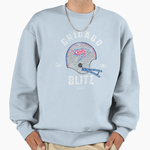 Defunct Series 1983 Chicago Blitz Sweatshirt - Minimalist Print Men Women - T-Shirt, Sweatshirt, Hoodie