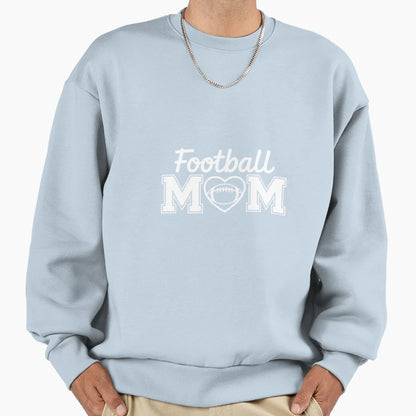 Football Mom Mama Football Game Day Sweatshirt - Streetwear Style Unisex - T-Shirt, Sweatshirt, Hoodie