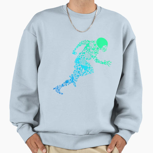 Football Game Day American Football T-Shirt - Aesthetic Graphic for Adults - T-Shirt, Sweatshirt, Hoodie