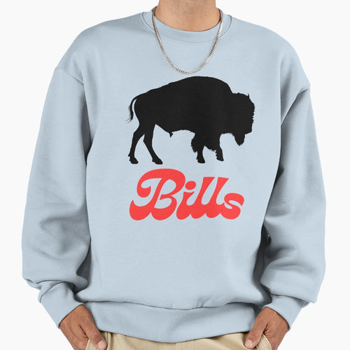 Buffalo Sweatshirt - Trendy Graphic Men Women - T-Shirt, Sweatshirt, Hoodie