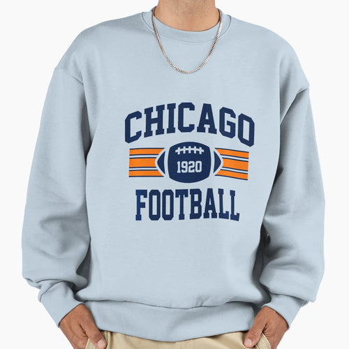 Chicago Football Athletic Sports Sweatshirt - Casual Everyday Wear Unisex - T-Shirt, Sweatshirt, Hoodie