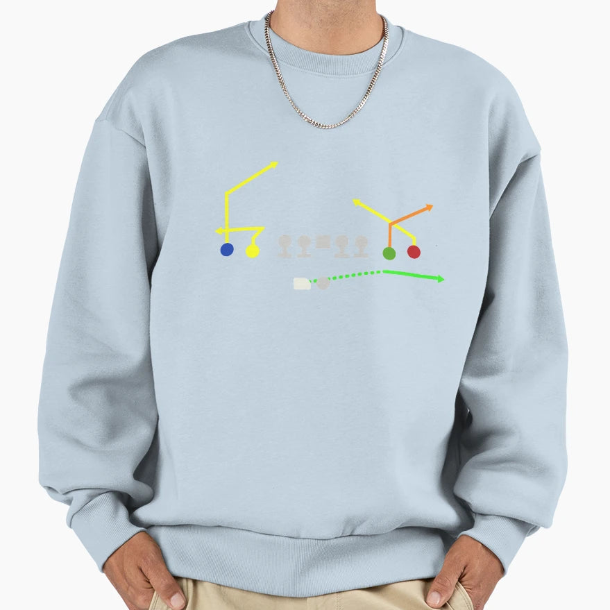 Ncaa Football Y Corner Sweatshirt - Trendy Graphic Men Women - T-Shirt, Sweatshirt, Hoodie
