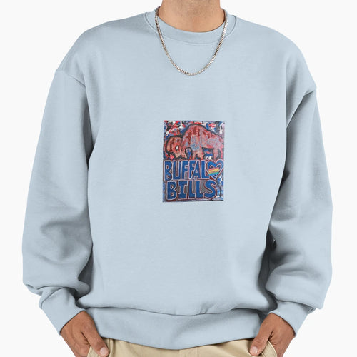 Buffalo Bills Passion Canvas Sweatshirt - Graphic Print Unisex - T-Shirt, Sweatshirt, Hoodie