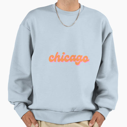Chicago Sweatshirt - Minimalist Print Unisex - T-Shirt, Sweatshirt, Hoodie
