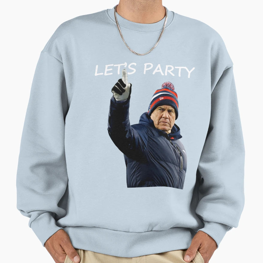 Bill Belichick Sweatshirt - Unique Graphic Unisex - T-Shirt, Sweatshirt, Hoodie