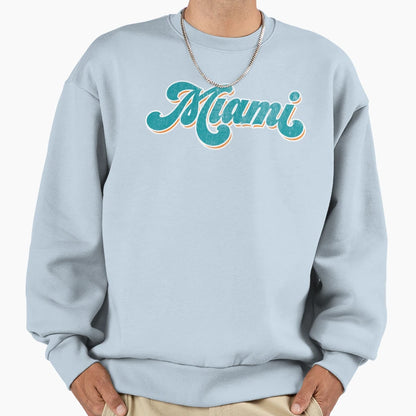 Miami Sweatshirt - Unique Graphic for Adults - T-Shirt, Sweatshirt, Hoodie