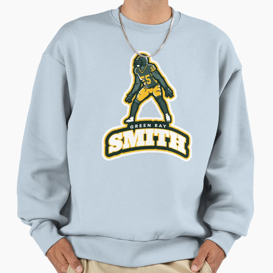 Zadarius Smith Green Bay Sweatshirt - Fun Novelty Design for Adults - T-Shirt, Sweatshirt, Hoodie