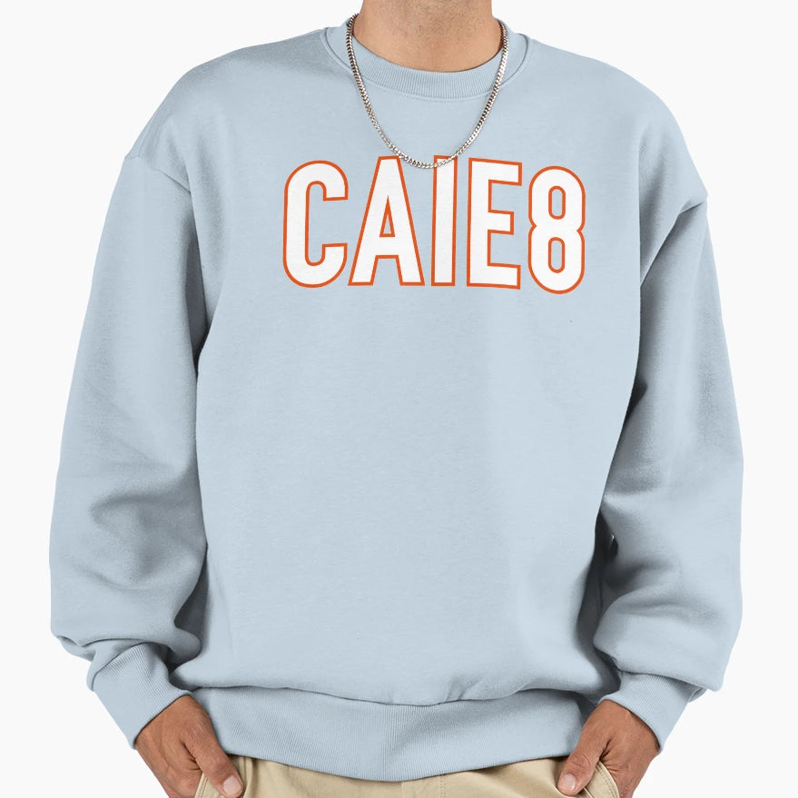 Caleb 18 Chicago White Sweatshirt - Fun Novelty Design Men Women - T-Shirt, Sweatshirt, Hoodie