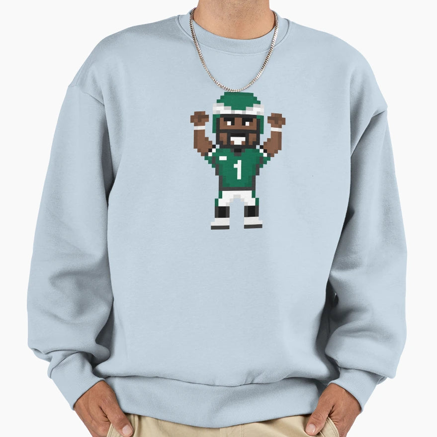 8 Bit Philly Touchdown Sweatshirt - Graphic Print Unisex - T-Shirt, Sweatshirt, Hoodie
