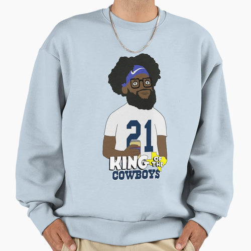 King Cowboys Sweatshirt - Fun Novelty Design for Adults - T-Shirt, Sweatshirt, Hoodie