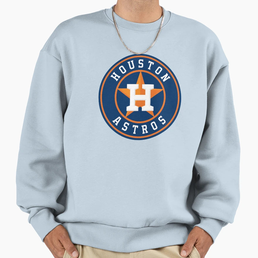 Funnyastros Houstoniicon Sweatshirt - Minimalist Print for Adults - T-Shirt, Sweatshirt, Hoodie