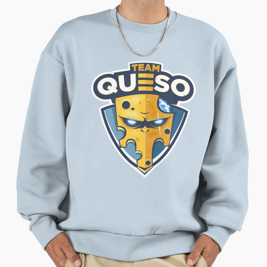 Team Queso Clash Royale Team Sweatshirt - Trendy Graphic for Adults - T-Shirt, Sweatshirt, Hoodie