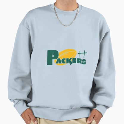 1950S Packers Sweatshirt - Custom Art Print for Adults - T-Shirt, Sweatshirt, Hoodie