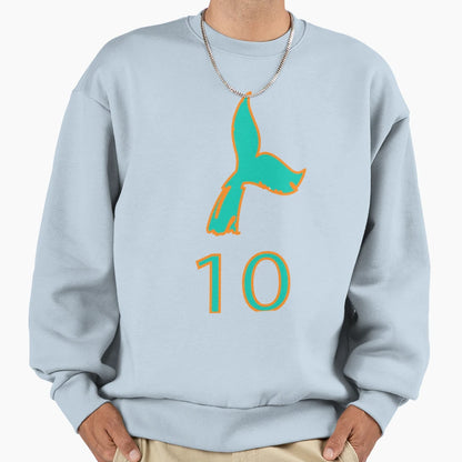 TH Dolphins Sweatshirt - Minimalist Print Unisex - T-Shirt, Sweatshirt, Hoodie
