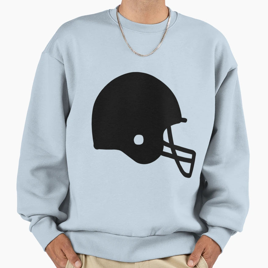 American Football Helmet T-Shirt - Streetwear Style for Adults - T-Shirt, Sweatshirt, Hoodie