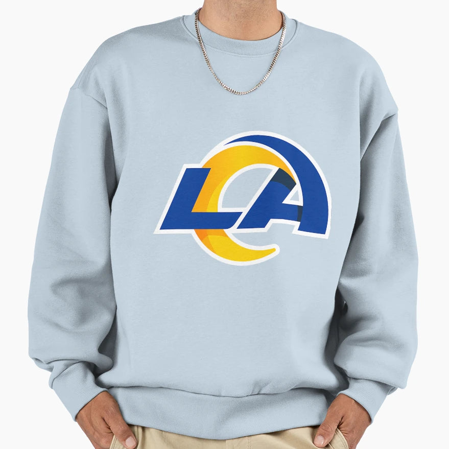 Los Angeles Rams Sweatshirt - Graphic Print Unisex - T-Shirt, Sweatshirt, Hoodie