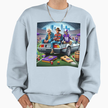 Viking Time Travel Sweatshirt - Novelty Apparel Unisex - T-Shirt, Sweatshirt, Hoodie