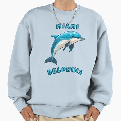 Back Miami Dolphins Sweatshirt - Minimalist Print Unisex - T-Shirt, Sweatshirt, Hoodie